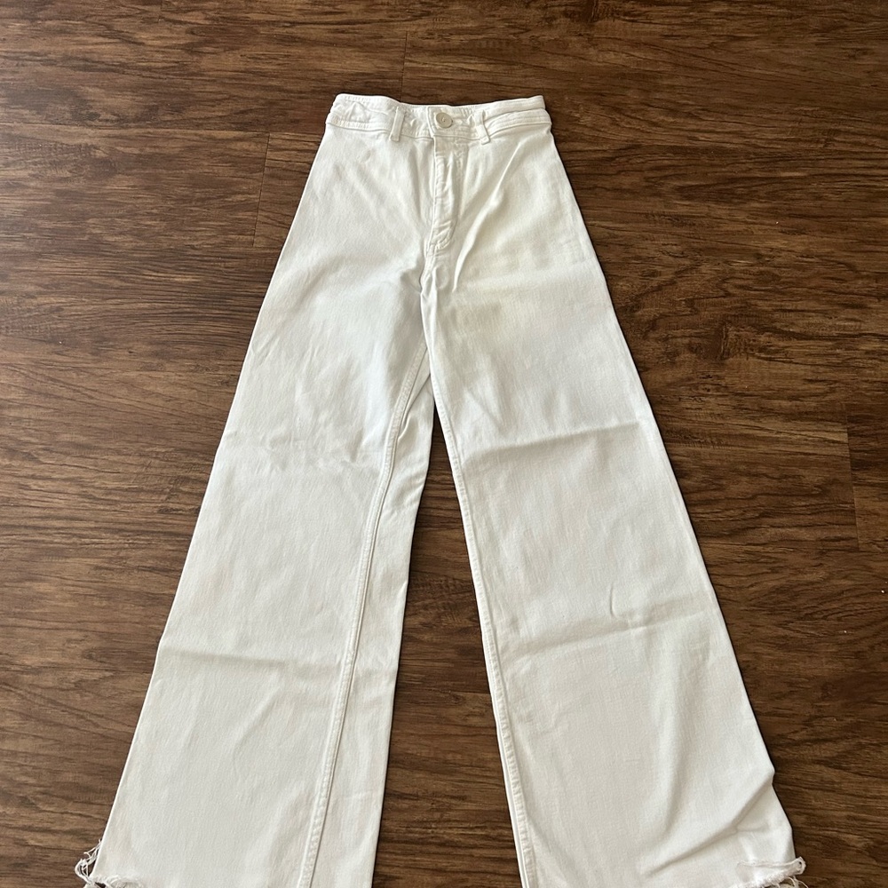Zara Wide Leg Jeans Size 0